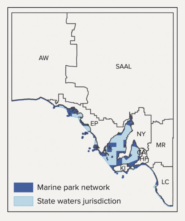 Marine Parks in South Australian waters
